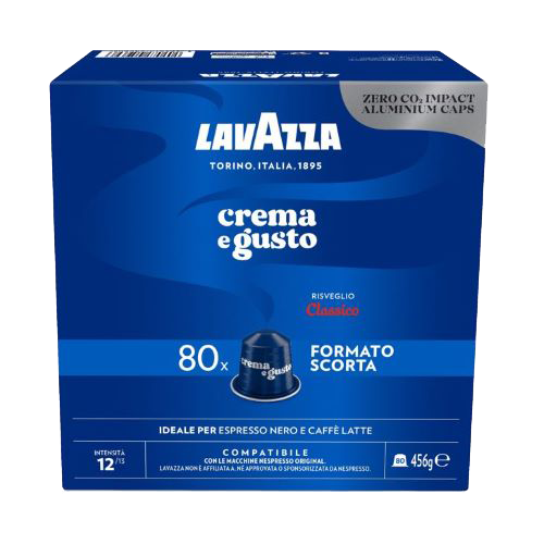 80 Capsule Lavazza Crema e Gusto compatibili Nespresso