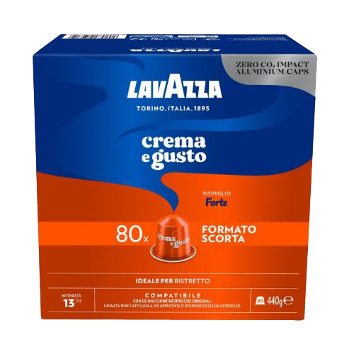 80 Capsule Lavazza Crema e Gusto compatibili Nespresso