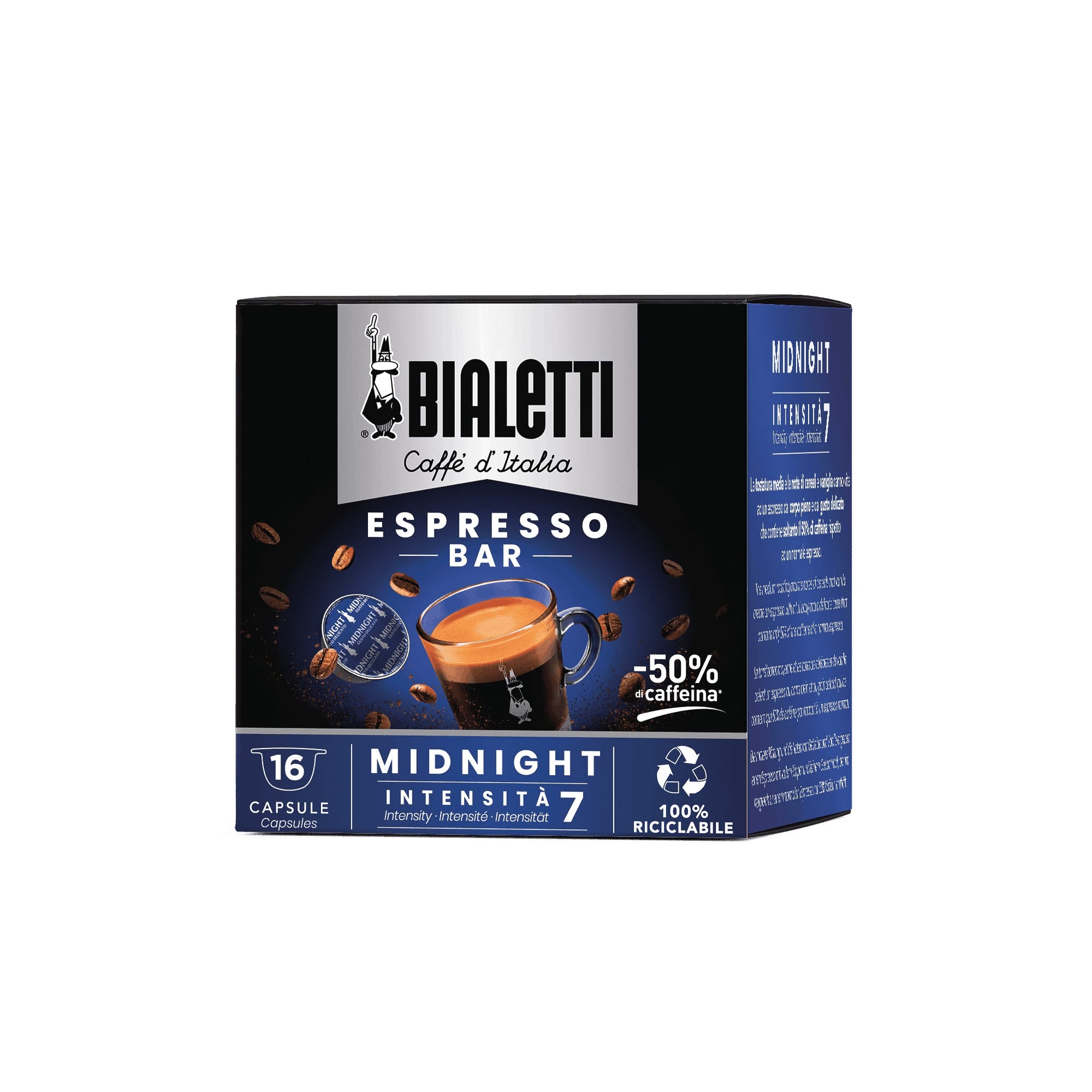 Capsule Bialetti Caffè d'Italia Sistema Chiuso Alluminio