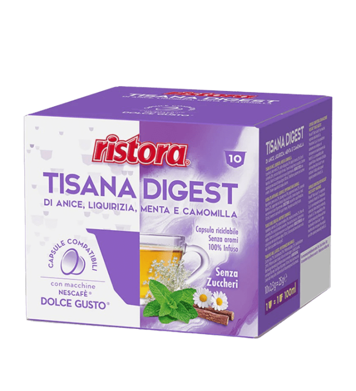 Ristora Tisana Digestiva - 16 Capsule Compatibili Dolce Gusto