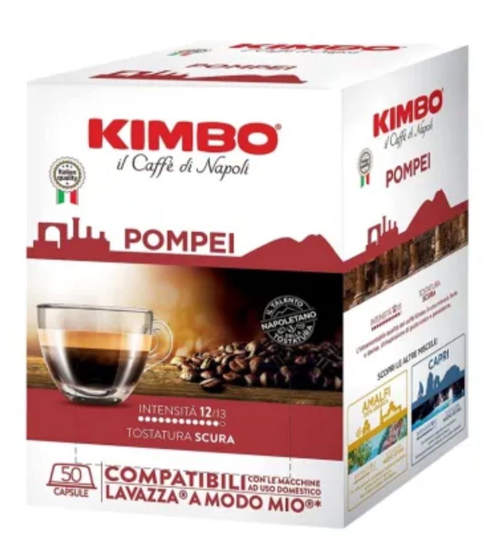 50 capsule Kimbo compatibili Lavazza A Modo Mio