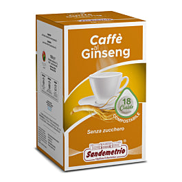 San Demetrio Caffè al Ginseng - 18 Cialde ESE Compatibili