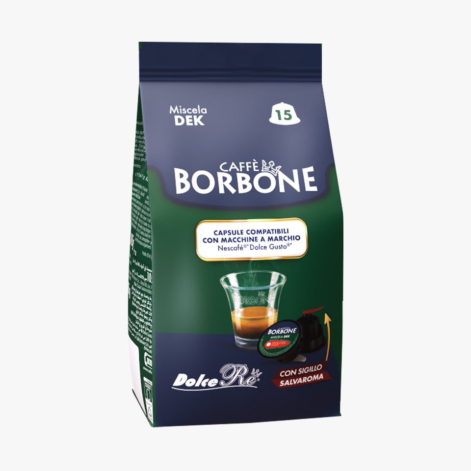 Caffè Borbone capsule compatibili Dolce Gusto