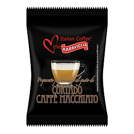Italian Coffee Caffè Macchiato Senza Zucchero - 25 Capsule Che Maraviglia Compatibili Lavazza Point