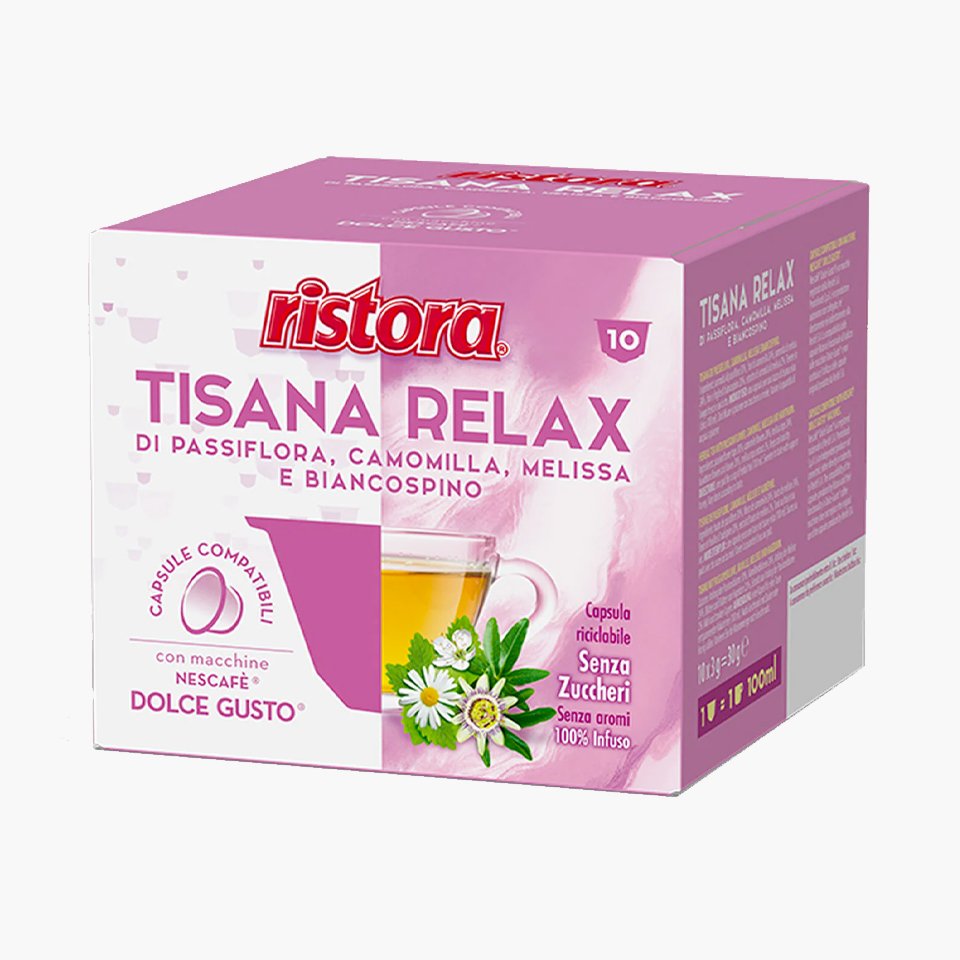 Ristora Tisana Relax - 16 Capsule Compatibili Dolce Gusto