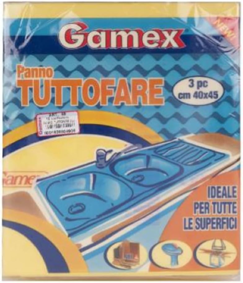 Gamex Panno Tuttofare 40x45 cm 120 pz