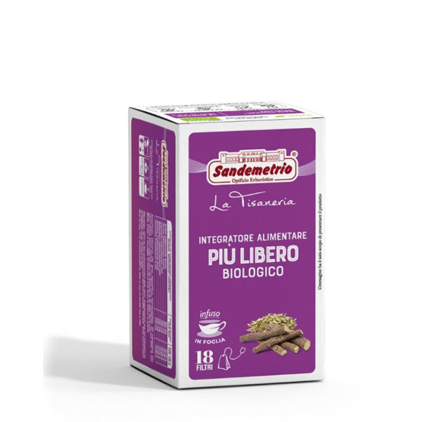 Infuso erbe Più Libero in filtro