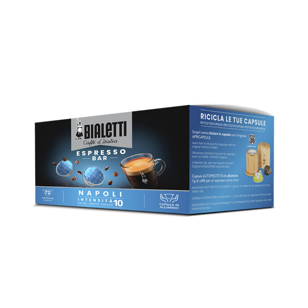Capsule Bialetti Caffè d'Italia Sistema Chiuso Alluminio