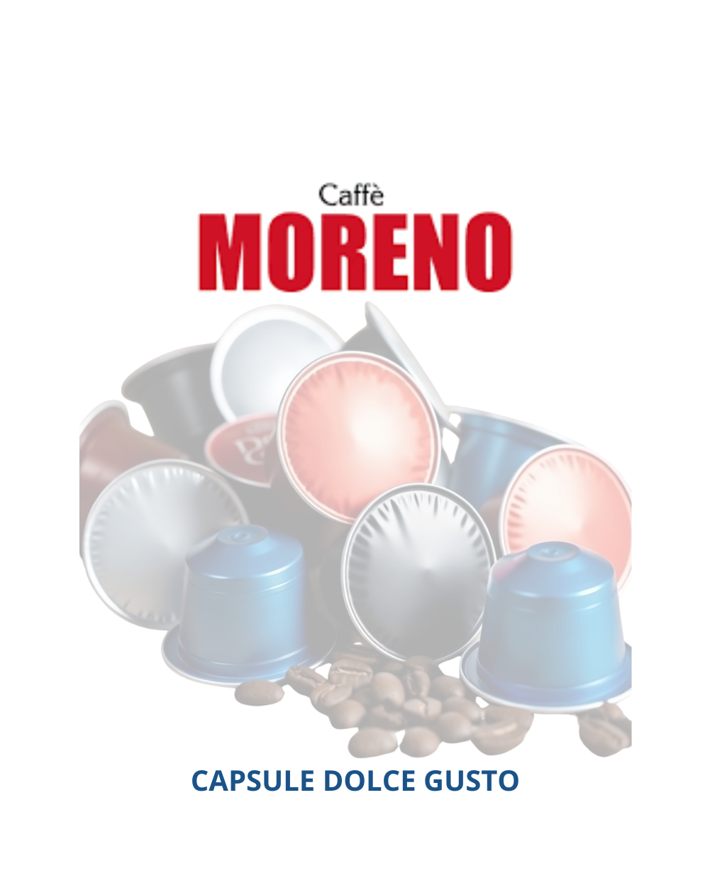 50 Capsule Caffè Moreno Dolce Gusto Miscela Espresso Bar