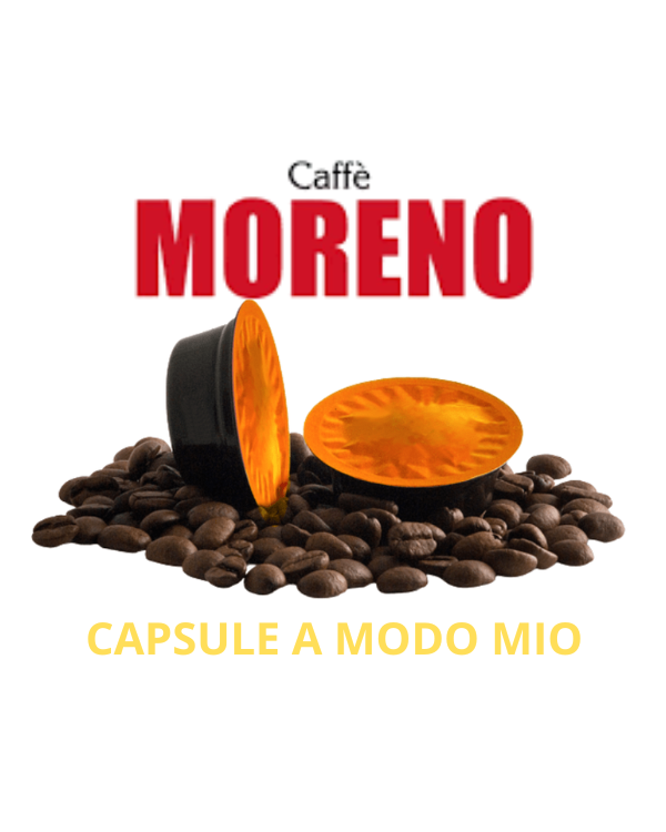 100 Capsule Caffè Moreno Modo MIO Miscela Espresso Bar