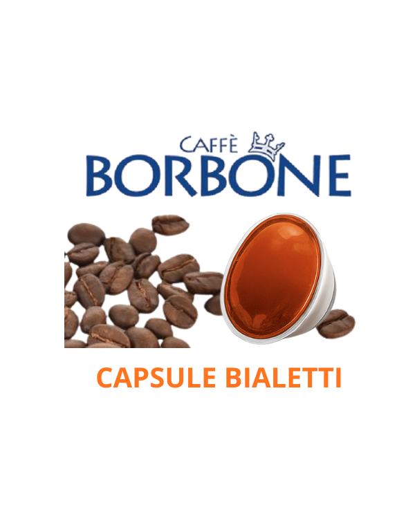 50 Capsule Caffè Borbone compatibili Bialetti Mokespresso