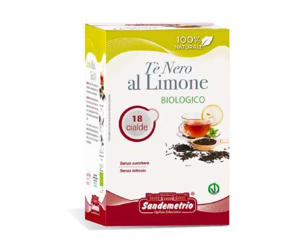 San Demetrio Tè al Limone Bio - 18 Cialde ESE Tisana