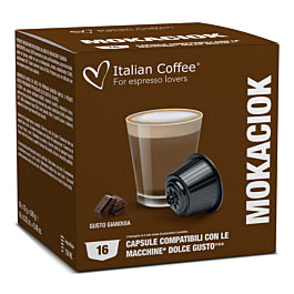 Italian Coffee Mokaccino alla Gianduia - 16 Capsule Dolce Gusto