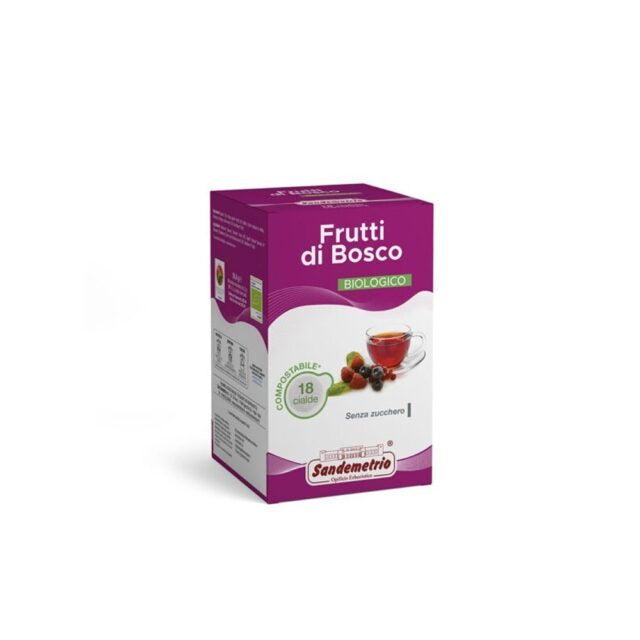 San Demetrio Infuso Frutti Rossi - 18 Cialde ESE Tisana Frutta