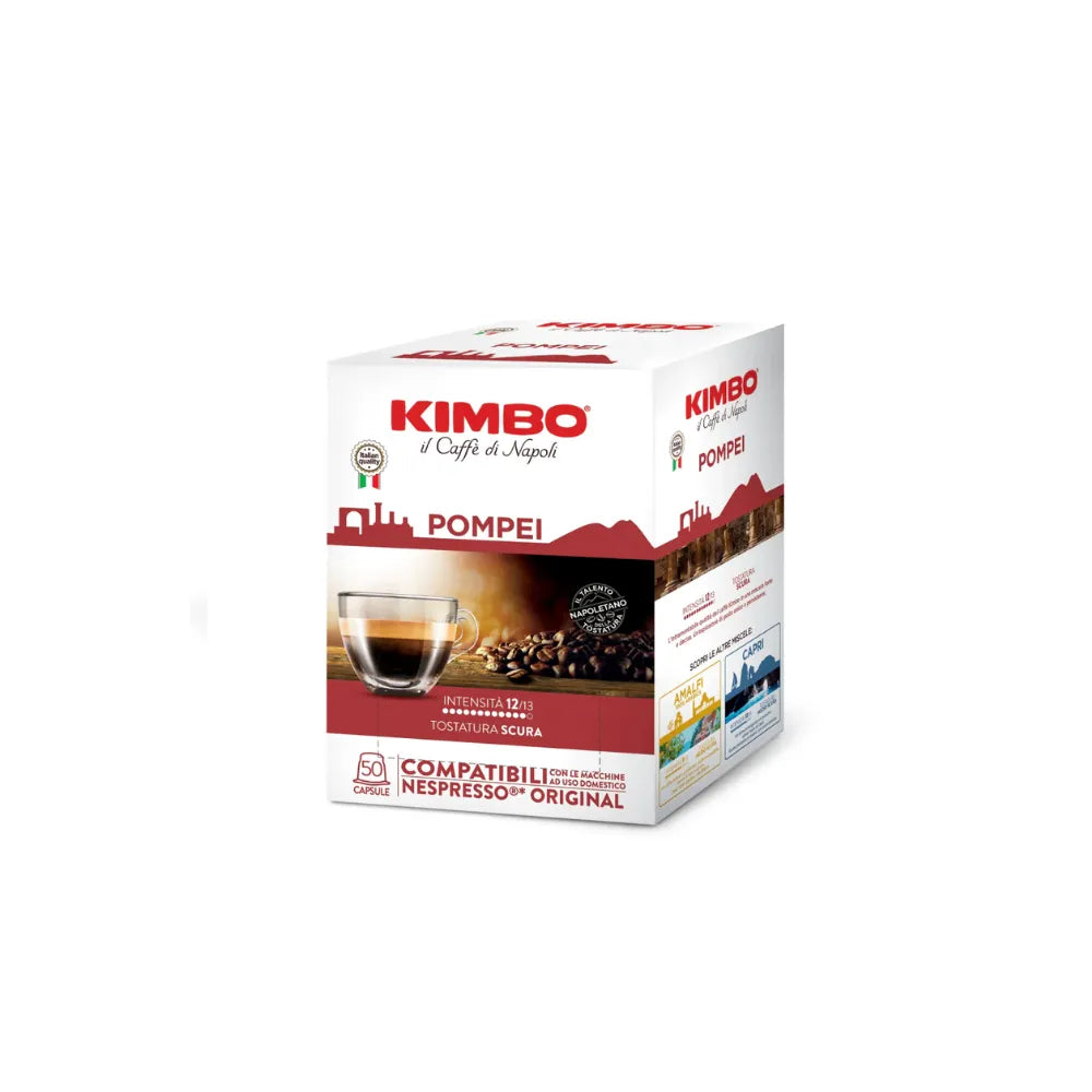 50 Capsule caffè Kimbo compatibili Nespresso
