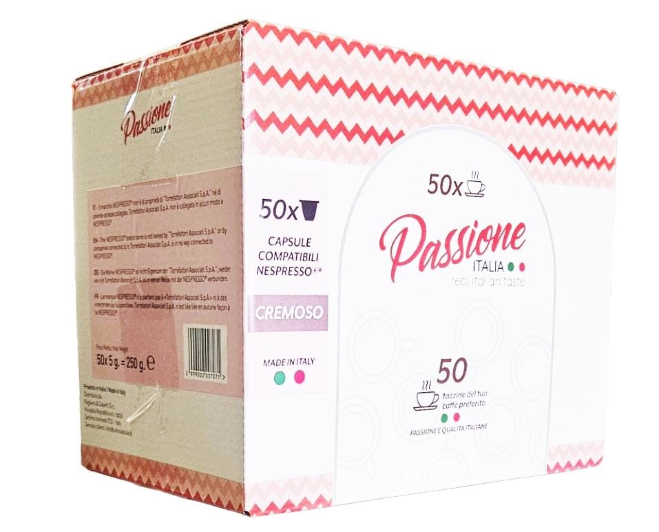 50 Capsule Passione Italia compatibili Nespresso