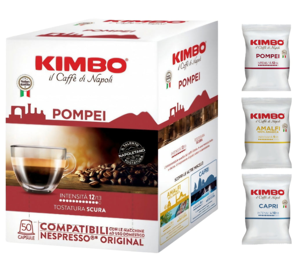 50 Capsule caffè Kimbo compatibili Nespresso