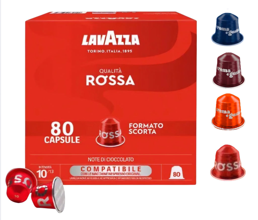 80 Capsule Lavazza Crema e Gusto compatibili Nespresso