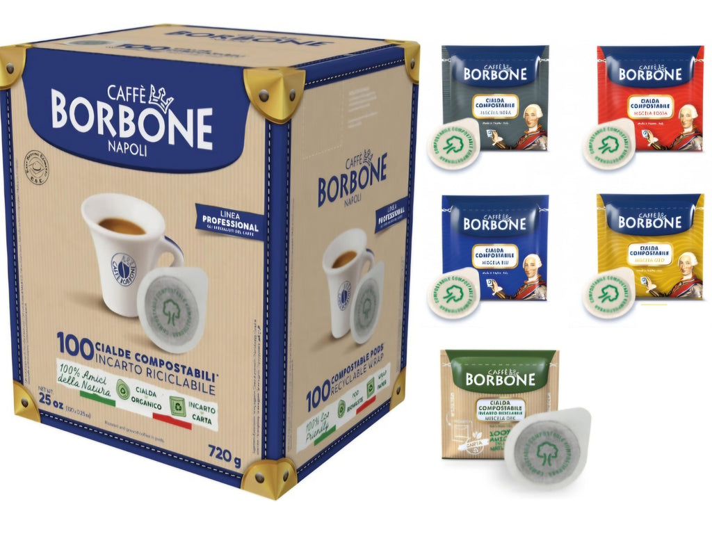 50 Cialde ESE Caffè Borbone compatibili 44 mm