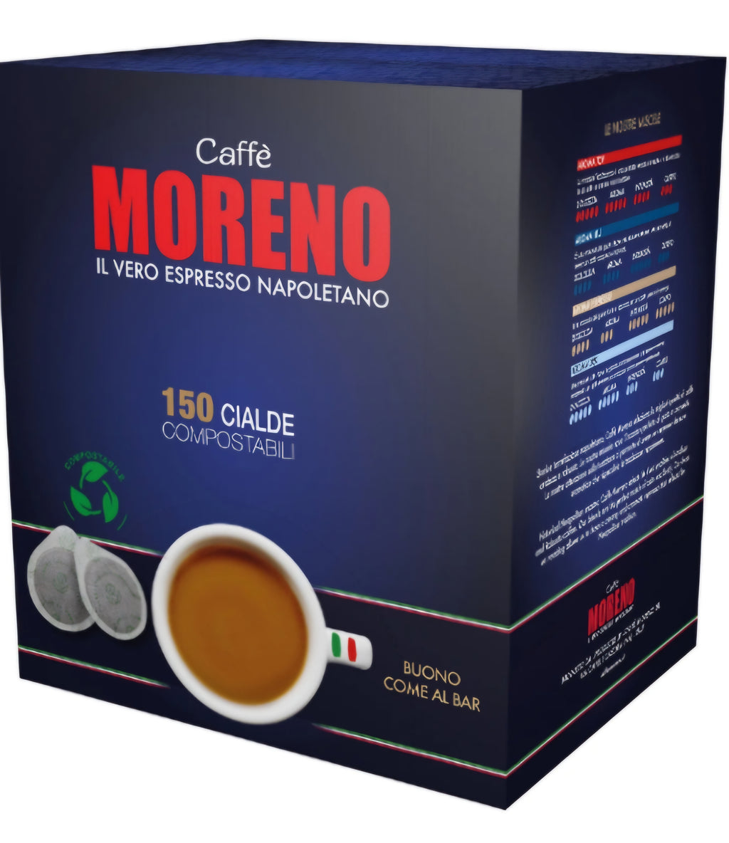 150 Cialde Caffè Moreno Aroma Espresso ESE 44 mm