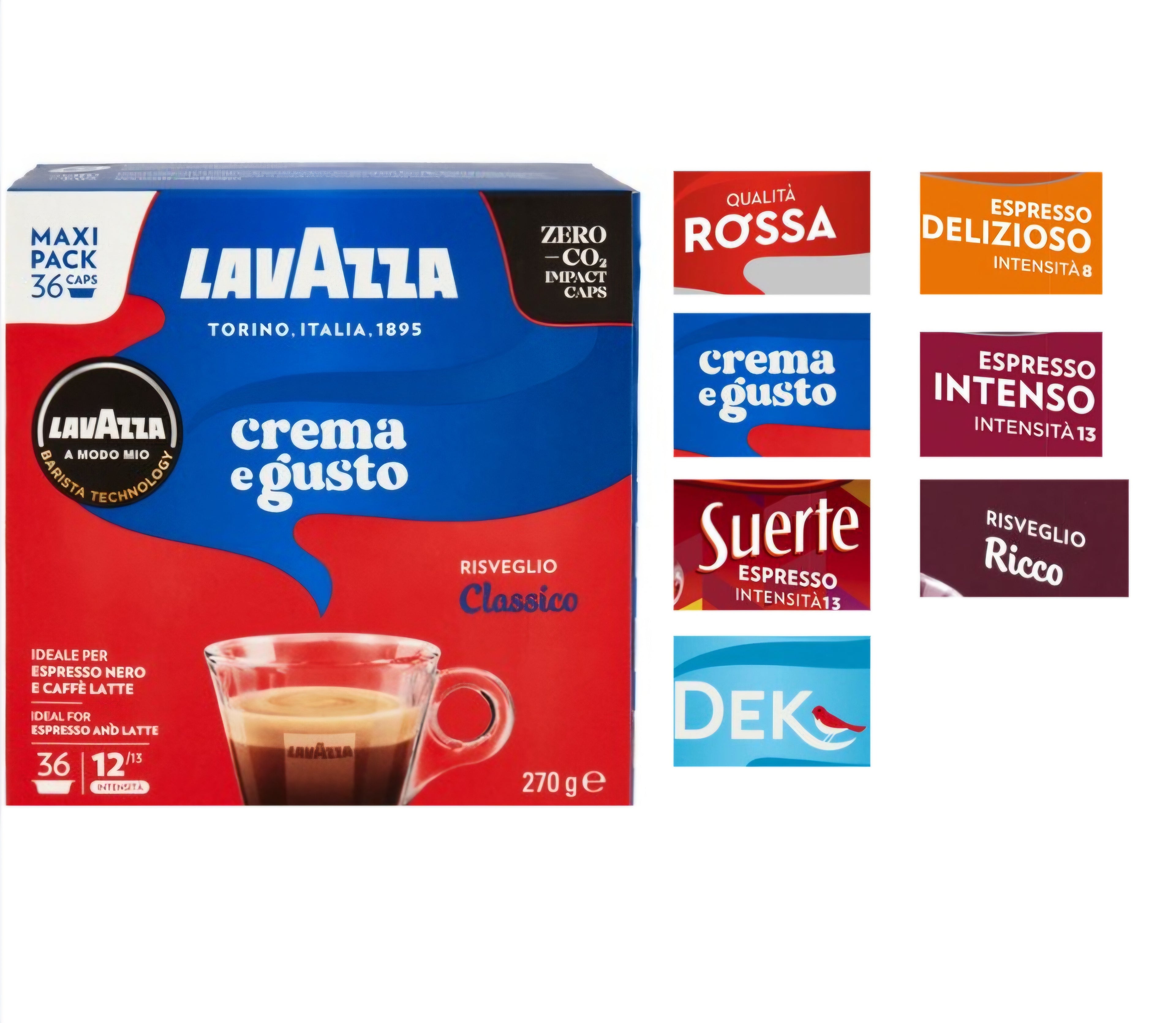 36 capsule Lavazza A Modo Mio