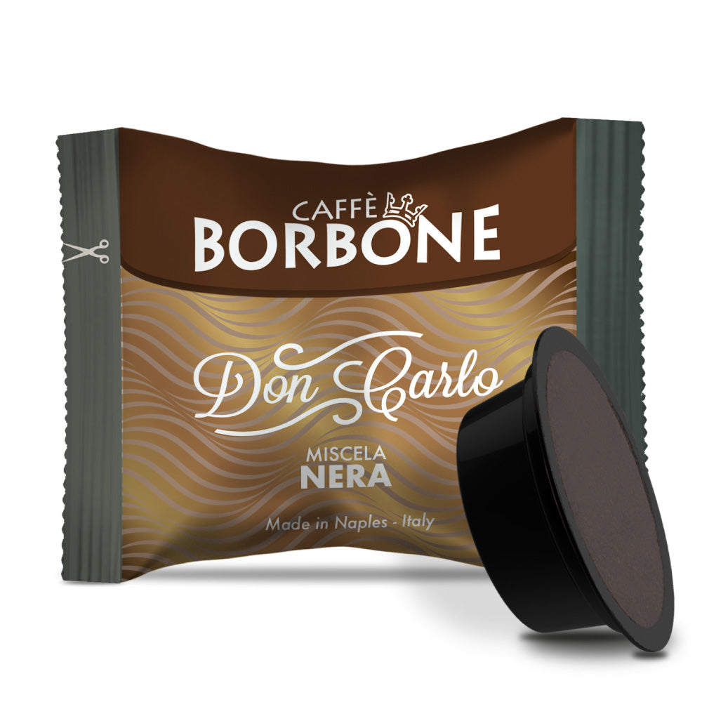 50 Capsule Caffè Borbone Don Carlo compatibili Lavazza A Modo Mio