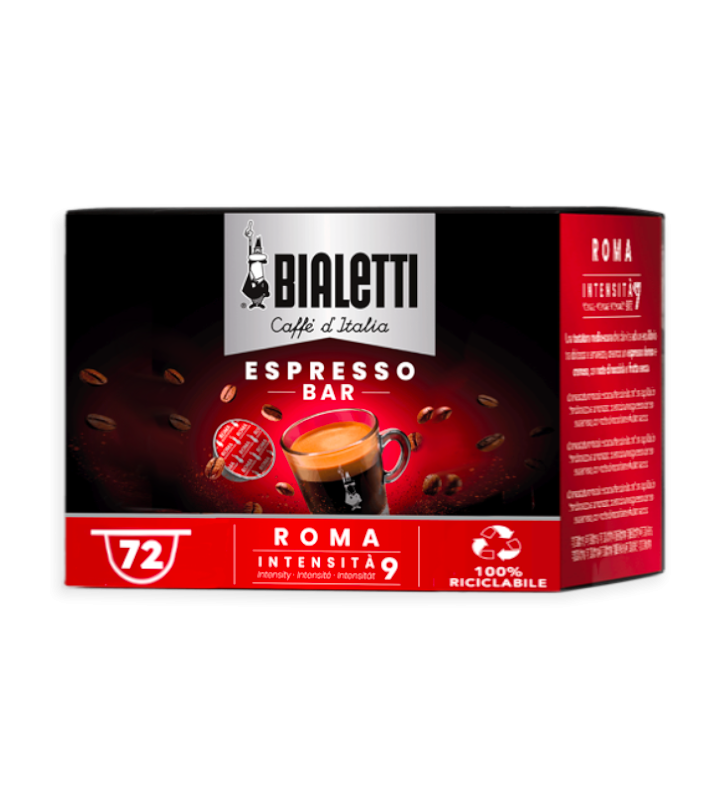 Capsule Bialetti Caffè d'Italia Sistema Chiuso Alluminio