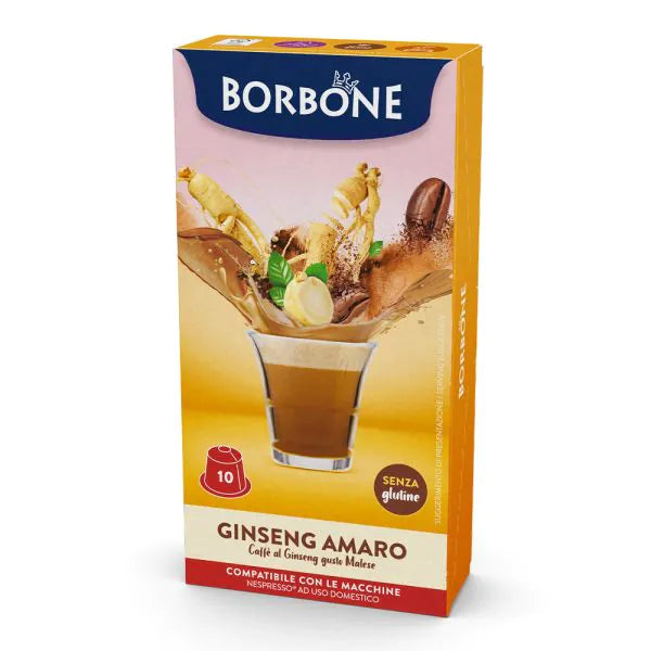 Borbone Ginseng Amaro Nespresso 10cps