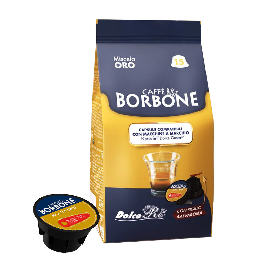 Caffè Borbone capsule compatibili Dolce Gusto