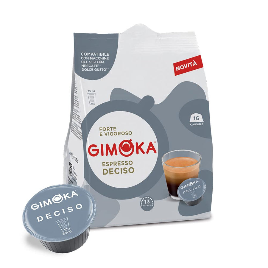 16 capsule Gimoka compatibili Dolce Gusto