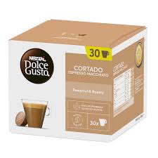 Dolce Gusto Cortado Espresso Macchiato x30 - Capsule Cappuccino Originali