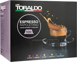 100 Capsule Caffè Toraldo Compatibili A Modo Mio