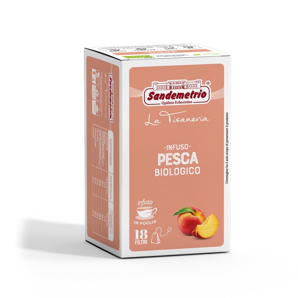 Infuso gusto pesca in filtro