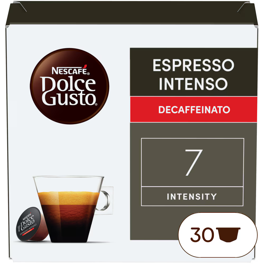 Dolce Gusto Espresso Intenso Decaffeinato x30 - Capsule Originali