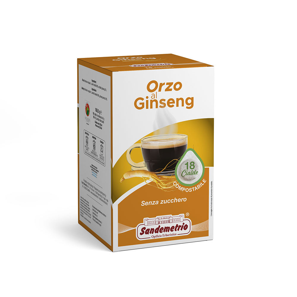 San Demetrio Orzo Gusto Ginseng - 18 Cialde ESE Compatibili