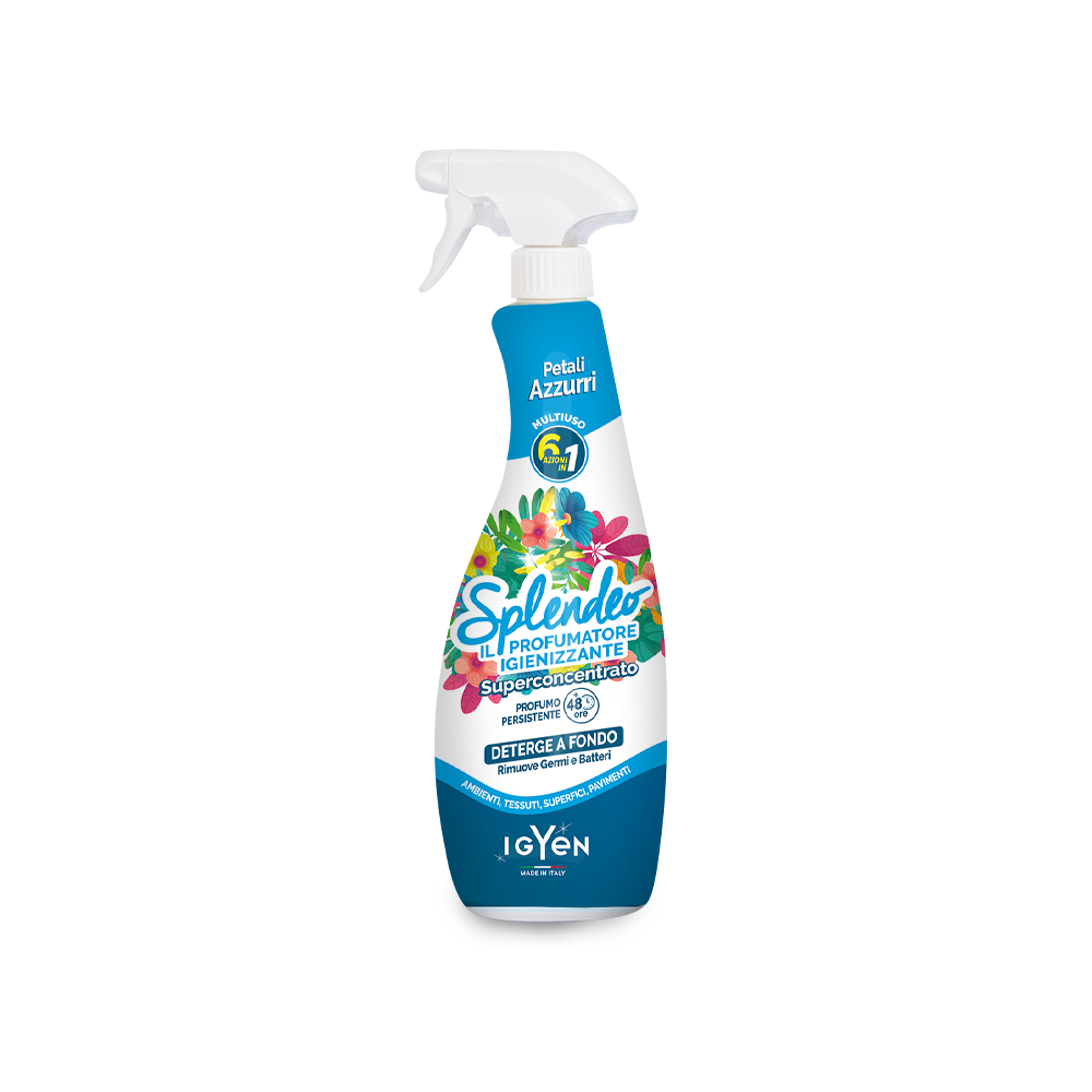 Splendeo petali azzurri profumatore igienizzante 750 ml