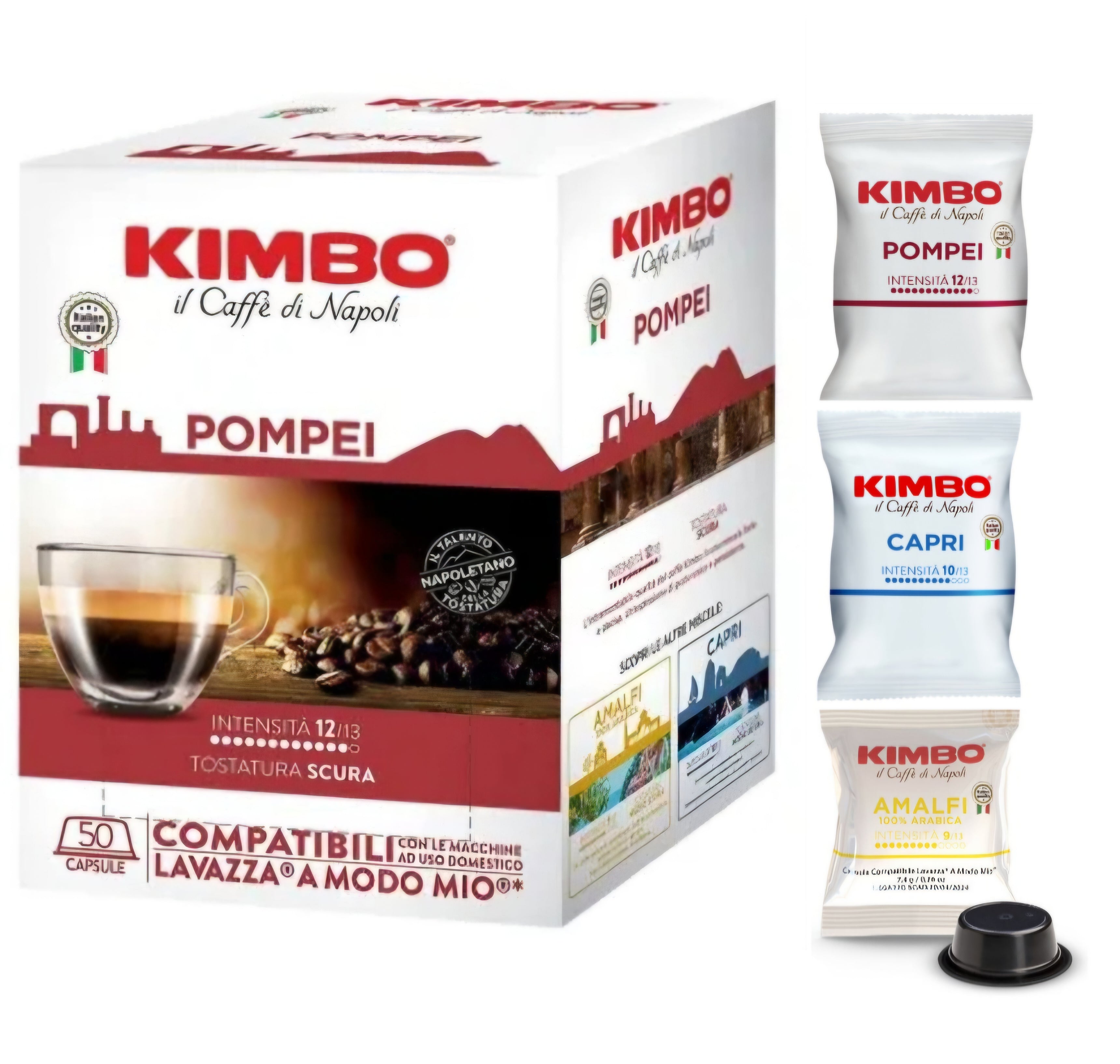 50 capsule Kimbo compatibili Lavazza A Modo Mio