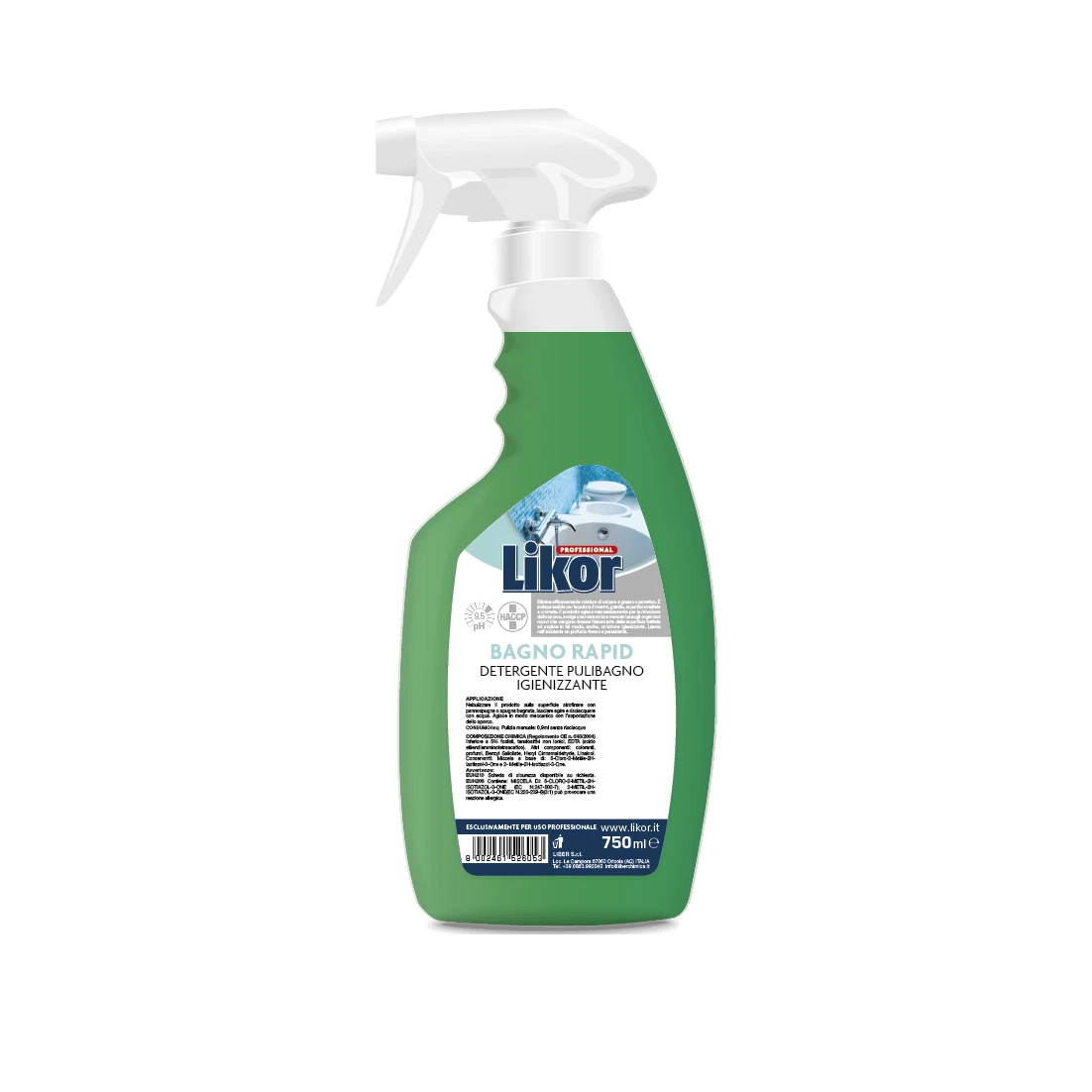 Likor Bagno Rapid detergente bagno 750 ml