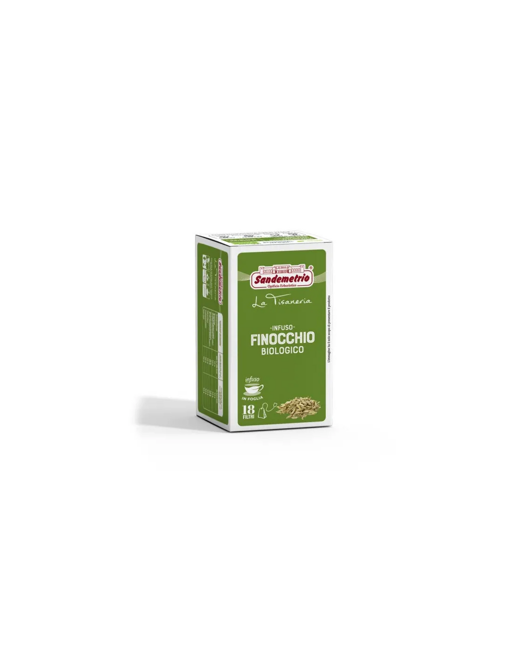 Infuso al finocchio in filtro