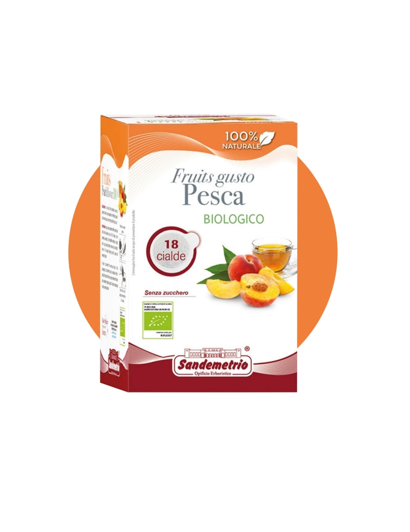 San Demetrio Tisana alla Pesca Bio - 18 Cialde ESE Biologiche