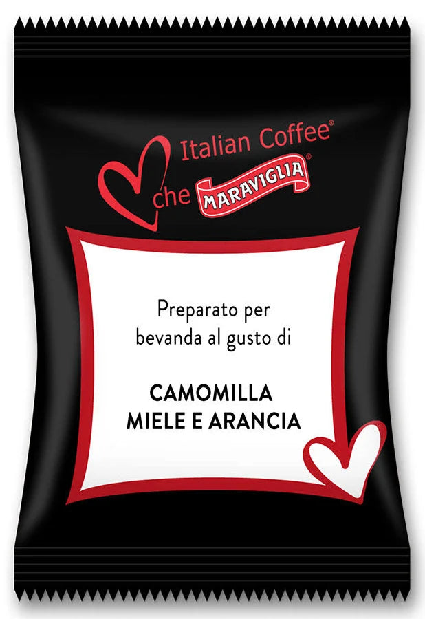 Italian Coffee Camomilla Miele Arancia - 25 Capsule Che Maraviglia Compatibili Lavazza Point