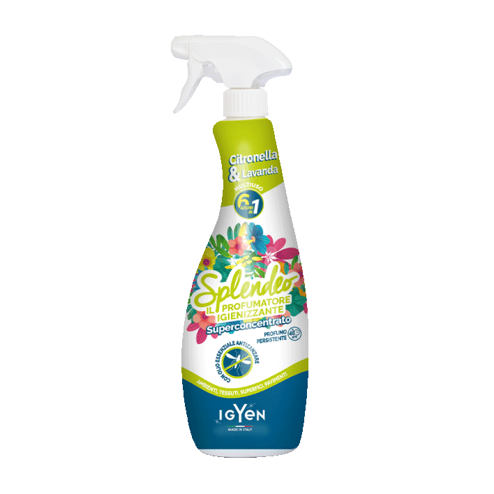 Splendeo Citronella e Lavanda Limited Edition profumatore igienizzante 750 ml