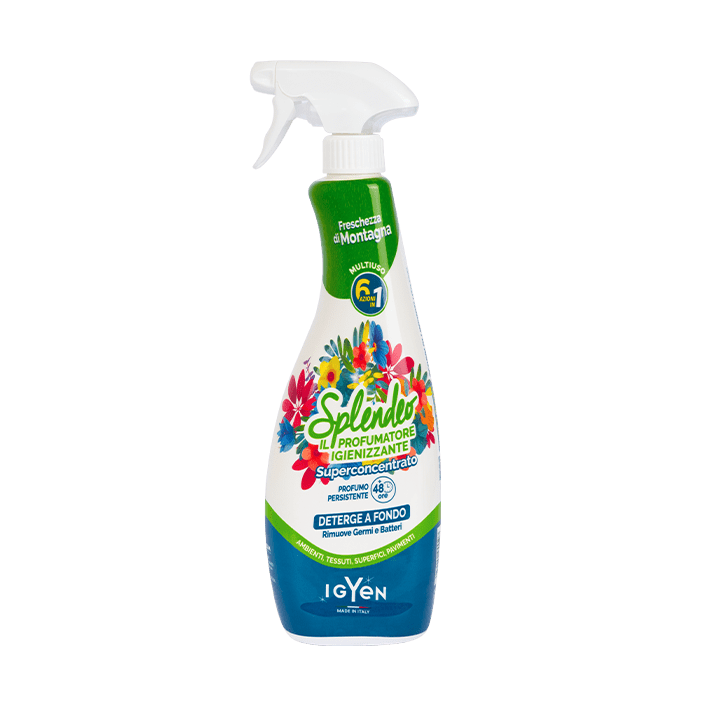 Splendeo freschezza di montagna profumatore igienizzante 750 ml